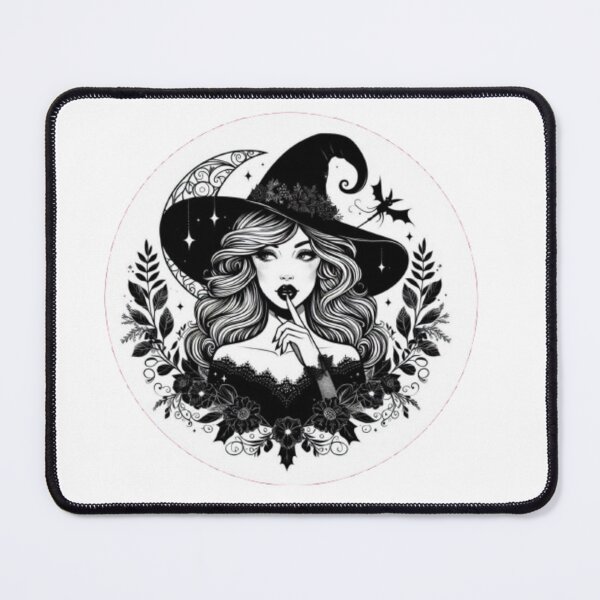 Item preview, Enchanting Witch Moonlight Art designed and sold by DixieGirlStudio.