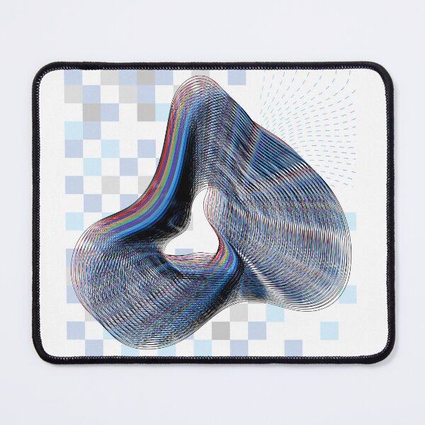 Item preview, Contemporary Data Stream Visualization in Abstract Form designed and sold by AbstractArray.