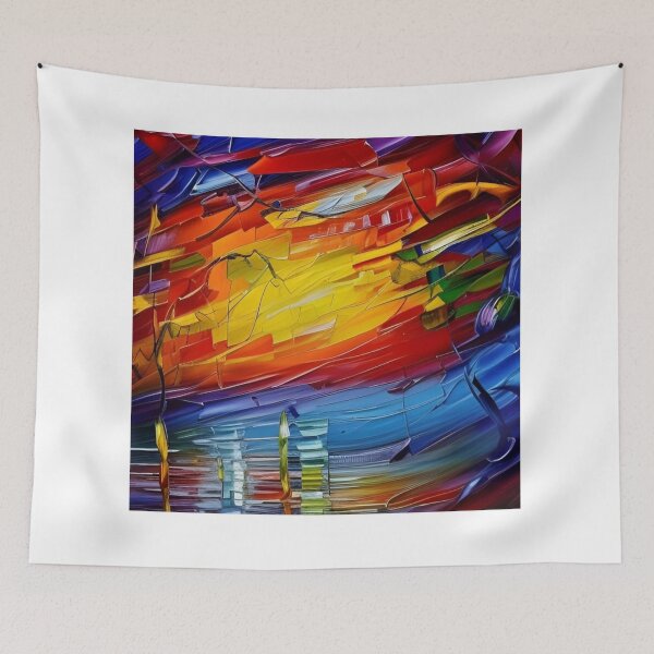 Item preview, Multicolored city designed and sold by RAISC.