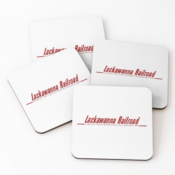 Item preview, Vintage Lackawanna Railroad - Shortest Route Between Buffalo and New York designed and sold by QuayTradingCo.