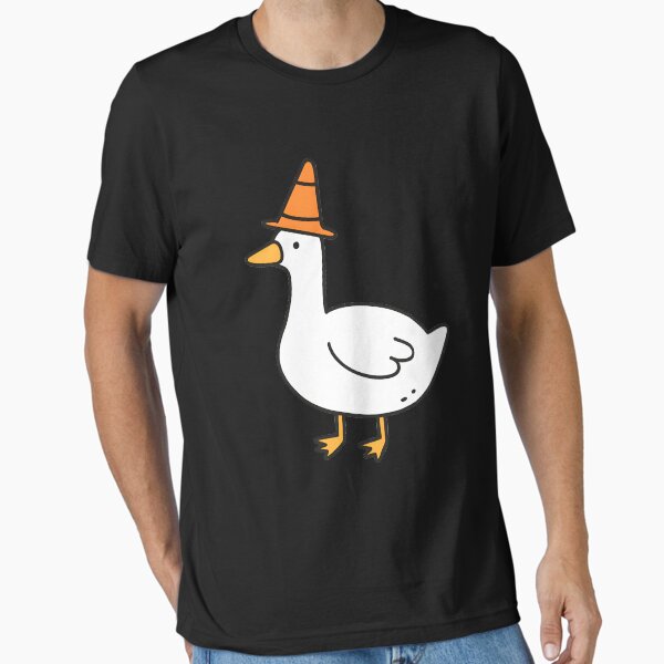 Item preview, Goose with a Traffic Cone Hat designed and sold by MinistryOfNIniji.