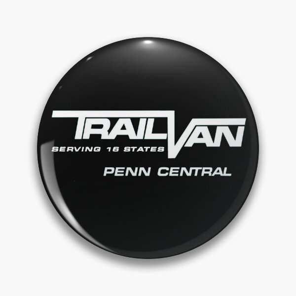 Item preview, Vintage Penn Central Railroad - Trail Van - Serving 13 States designed and sold by QuayTradingCo.