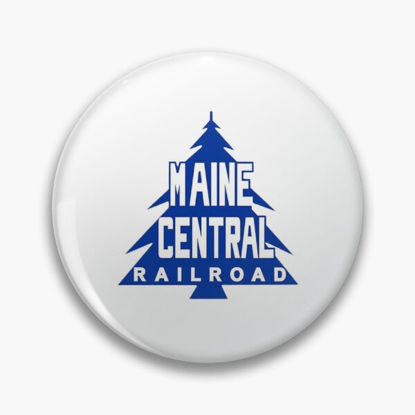 Artikelvorschau, Vintage Maine Central Railroad - The Pine Tree Route entworfen und verkauft von QuayTradingCo.