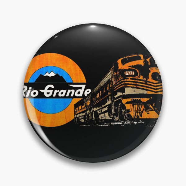 Artikelvorschau, Vintage Rio Grande Railroad - Main Line Thru The Rockies entworfen und verkauft von QuayTradingCo.