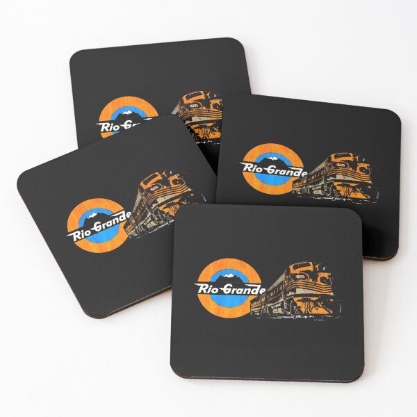 Item preview, Vintage Rio Grande Railroad - Main Line Thru The Rockies designed and sold by QuayTradingCo.