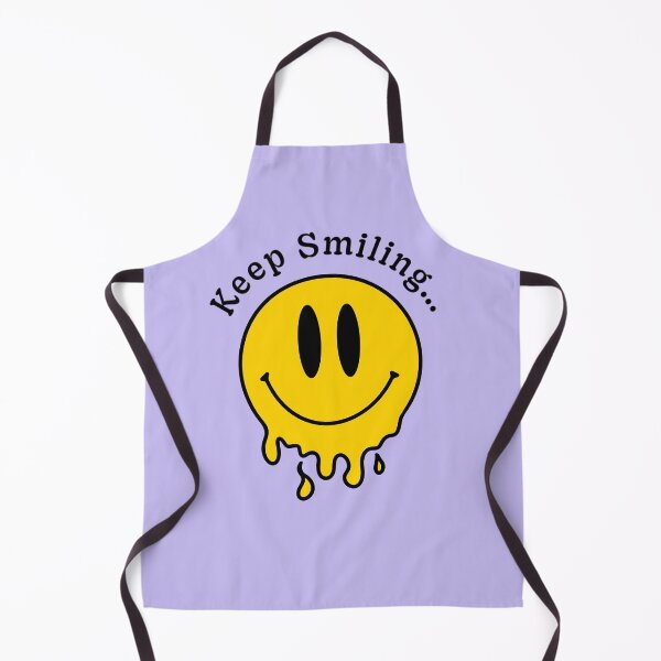 Item preview, keep smiling - positive smiley face melting designed and sold by Scribbles lifestyle .