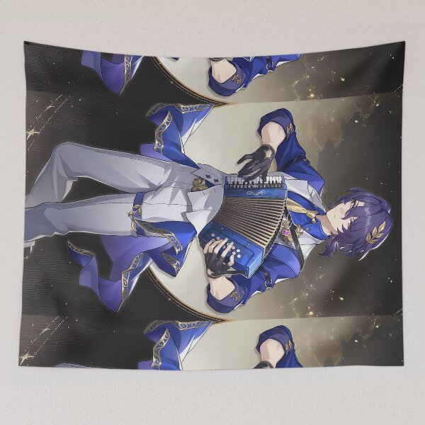 Item preview, Dr. Ratio | Pom-Pom Gallery | 2025 Concert Wallpaper designed and sold by kazatodoesart.