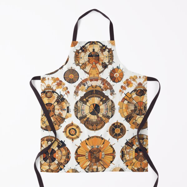 Item preview, seamless pattern with retro geometric shapes 1970s designed and sold by Nimkaew.