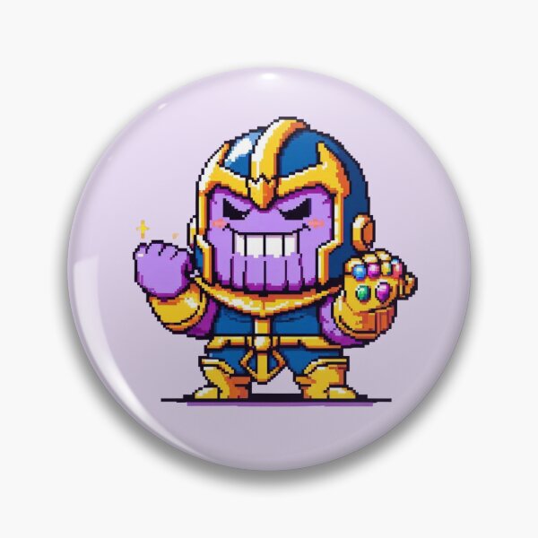 Item preview, Little Pixel Thanos designed and sold by Retro Awesome.