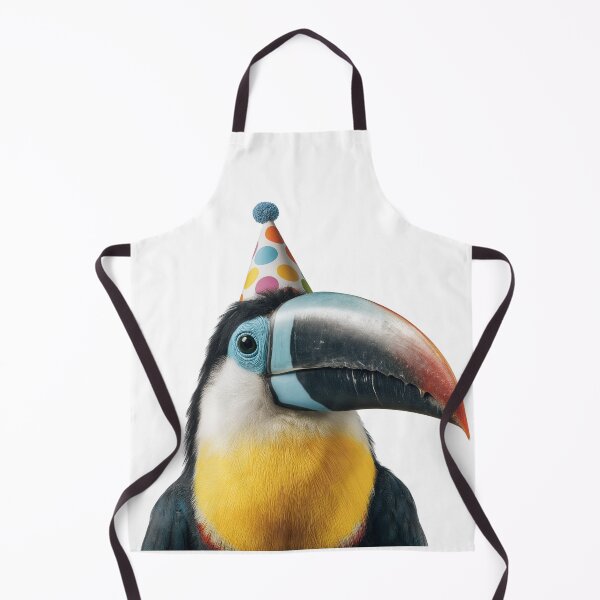 Item preview, Cute Toucan bird with Party Hat Birthday Celebration designed and sold by LazyOwlStore.