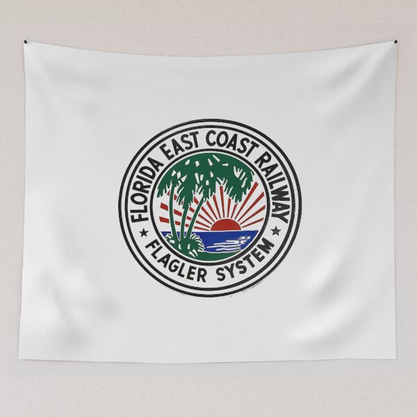 Item preview, Vintage Florida East Coast Railway - Flagler System designed and sold by QuayTradingCo.