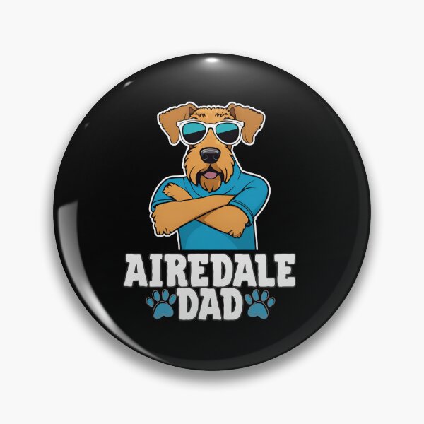 Item preview, Airedale Terrier Dad – Noble, Loyal, and Proud designed and sold by GoodyPaws.