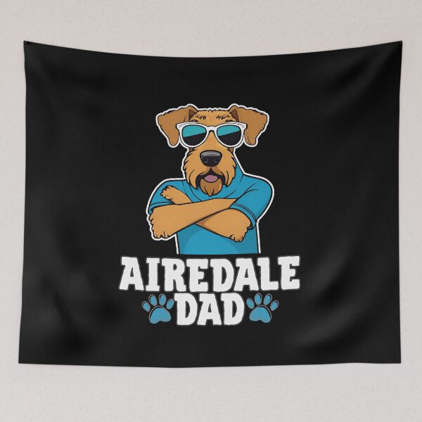 Item preview, Airedale Terrier Dad – Noble, Loyal, and Proud designed and sold by GoodyPaws.