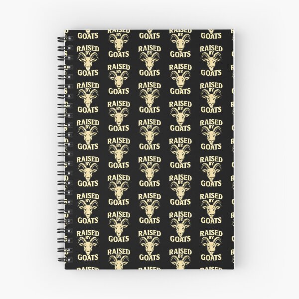 Item preview, Raised by Goats – Funny Farm Life and Homesteader  designed and sold by The Junto Shop.