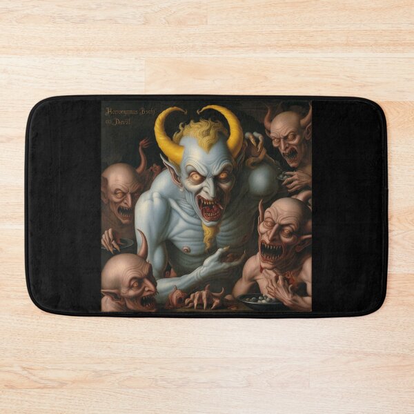 Item preview,  Medieval Depiction of a Hell Demon creature designed and sold by Vintage Designs +.
