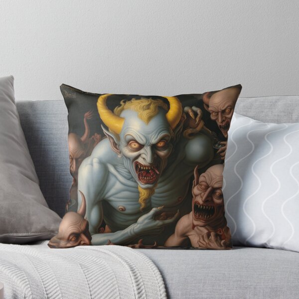 Item preview,  Medieval Depiction of a Hell Demon creature designed and sold by Vintage Designs +.