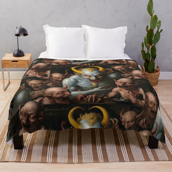 Item preview,  Medieval Depiction of a Hell Demon creature designed and sold by Vintage Designs +.
