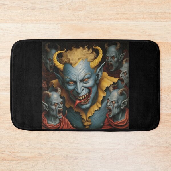 Item preview, Medieval Depiction of a Hell Demon creature designed and sold by Vintage Designs +.