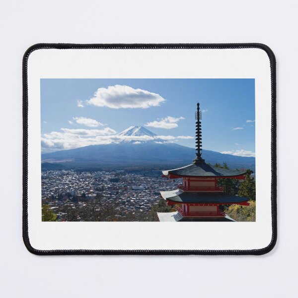 Item preview, Pagoda at the foreground of Mount Fuji designed and sold by EverLens.