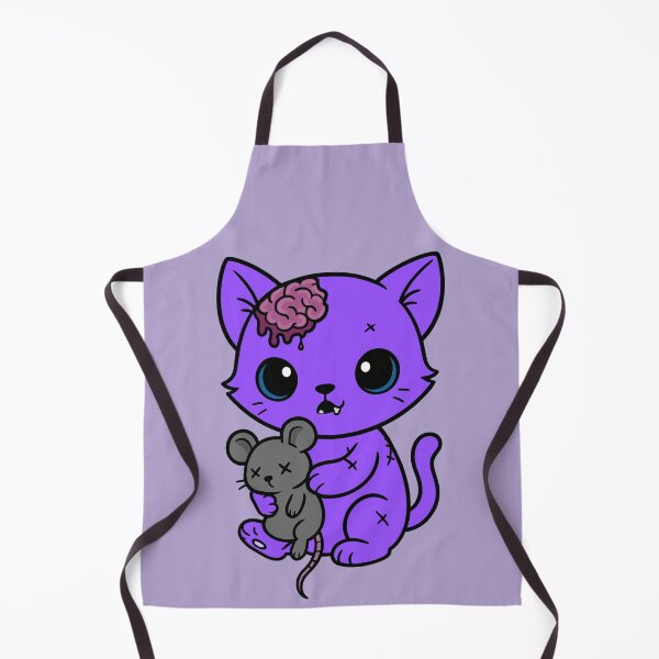 Item preview, Zombie Kitten - Purple designed and sold by AngelMiette.