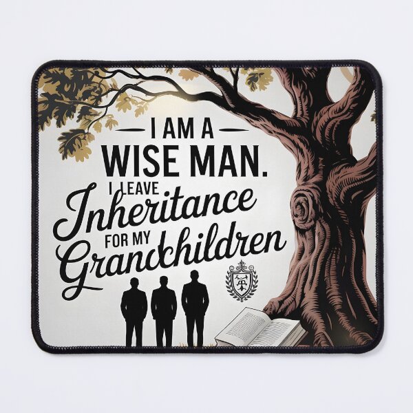 Item preview, Wise Man Legacy – Inheritance for My Grandchildren designed and sold by Printtplus.