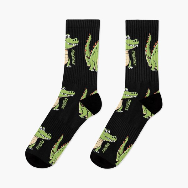 Item preview, GREEN CROCODILE - CARTOON CUTE ANIMAL designed and sold by justyna-s28.