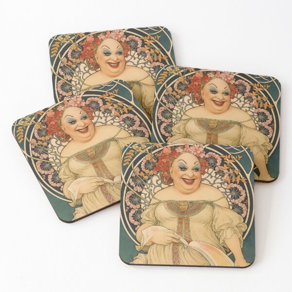 Item preview, Alphonse Mucha, F. Champenois Divine Drag Art Nouveau  designed and sold by Shoot-The-Moon.