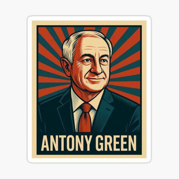 Item preview, Antony Green - Australian Election designed and sold by Crussion.