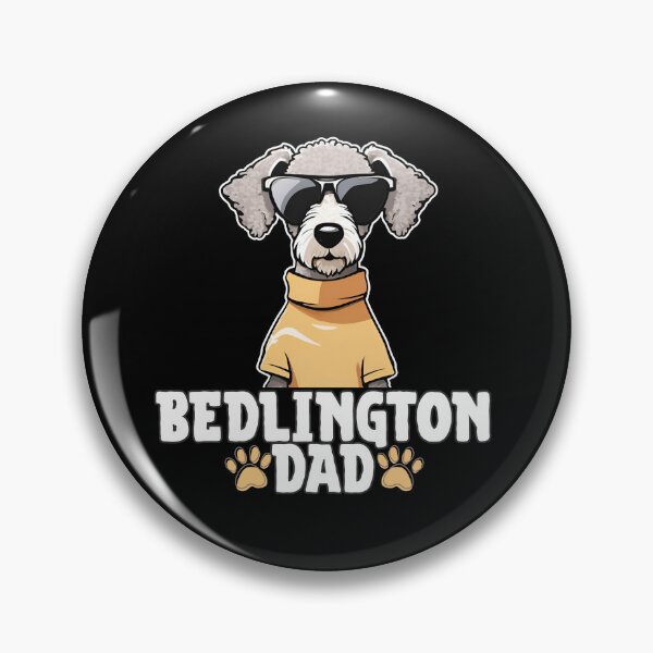 Item preview, Bedlington Terrier Dad – Distinguished, Loyal, and Playful designed and sold by GoodyPaws.