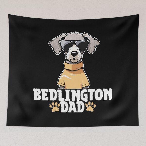 Item preview, Bedlington Terrier Dad – Distinguished, Loyal, and Playful designed and sold by GoodyPaws.