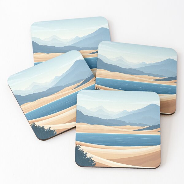 Item preview, Serene Flat Sand and Sea 1 designed and sold by SparroCreative.