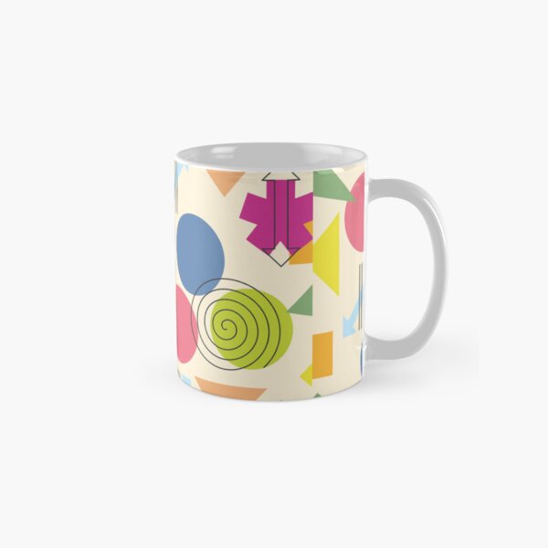 Item preview, Bauhaus Shapes – Playful retro pattern designed and sold by CgkX.