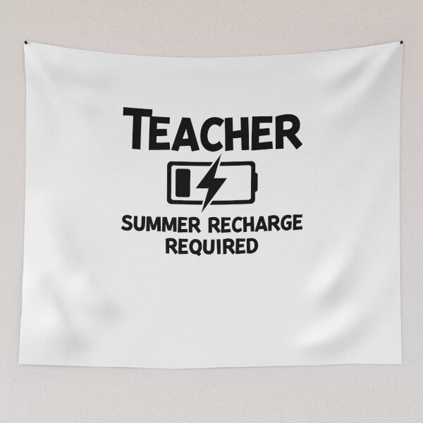 Item preview, Teacher Summer Recharge Required designed and sold by Frank Ring.