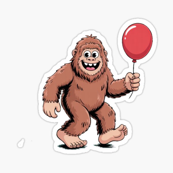 Item preview, Bigfoot party designed and sold by PerlaRo   ⭐⭐⭐⭐⭐.