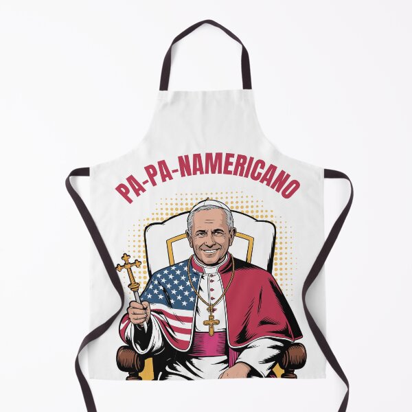 Item preview, Funny American Pope Robert Francis Prevost  – Pa Panamericano Parody Design for Catholics with Humor designed and sold by paulo silveira.