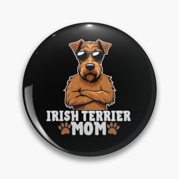 Artikelvorschau, Irish Terrier-Mutter – wild, treu und voller Liebe entworfen und verkauft von GoodyPaws.
