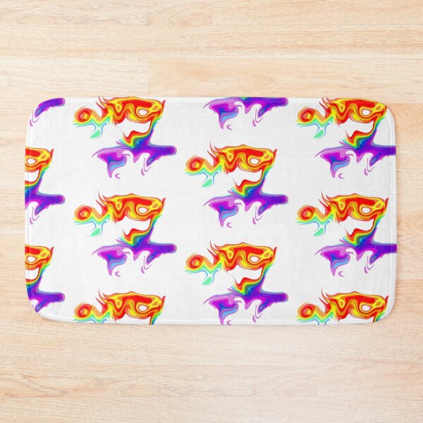 Item preview, Rainbow Rorschach #54 designed and sold by TorturedArtistX.