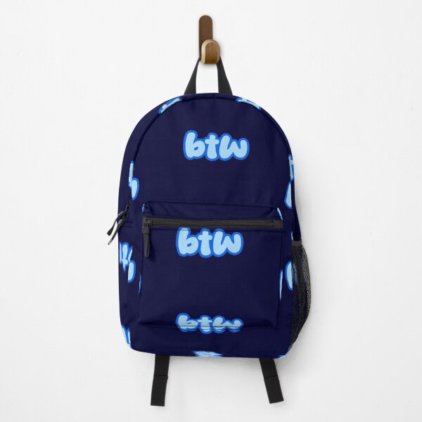 Item preview, btw, By the Way in Blue designed and sold by Memes N Lore .