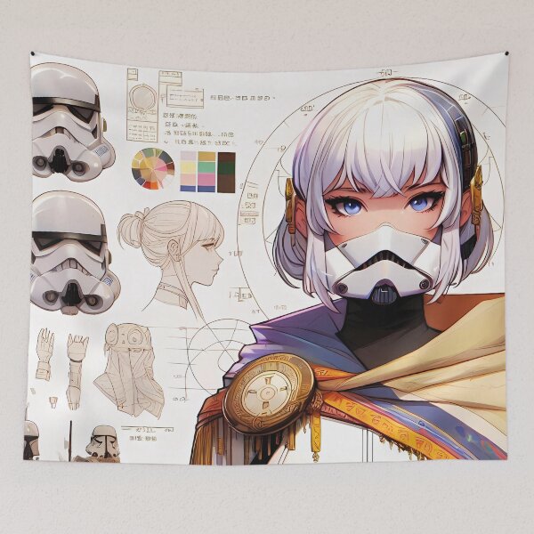 Item preview, Rika , The Force, Design Notes of New Hero | Catsie Cat designed and sold by yelkenb.