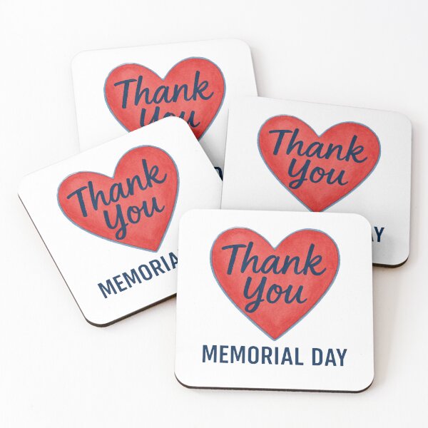 Item preview, Thank You Heart – Memorial Day Gratitude Design designed and sold by SilaShop222.