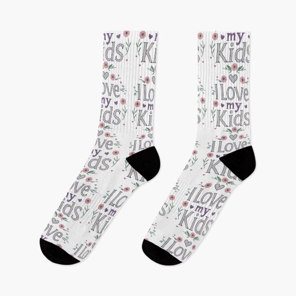 Item preview, I Love My Kids Embroidery Design  Heartfelt Family Love Art designed and sold by ArtDesignTp.