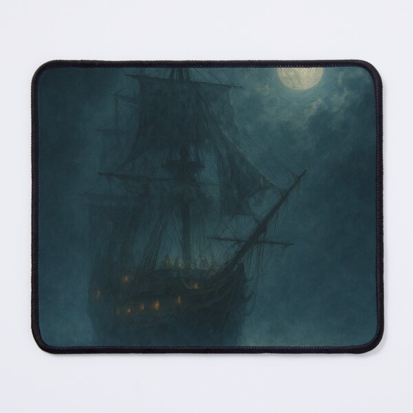 Item preview, Ghost Ship Under the Moonlight designed and sold by photoparadise22.