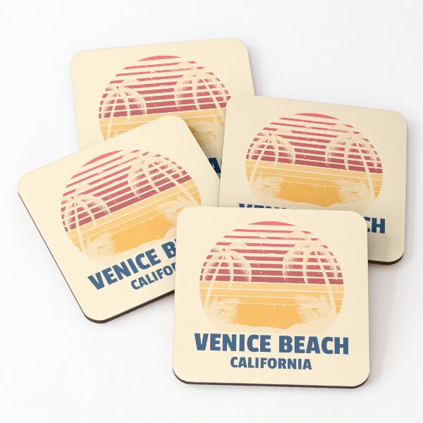 Item preview, Vintage Venice Beach Sunset – Retro California Surf designed and sold by rdxart.