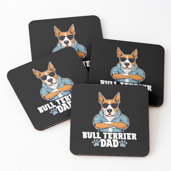 Item preview, Bull Terrier Dad – Strong, Loyal, and Lovably Quirky designed and sold by GoodyPaws.