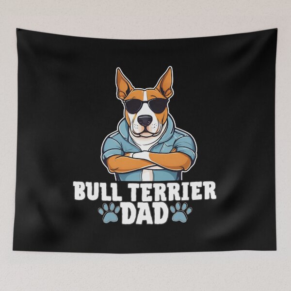 Item preview, Bull Terrier Dad – Strong, Loyal, and Lovably Quirky designed and sold by GoodyPaws.