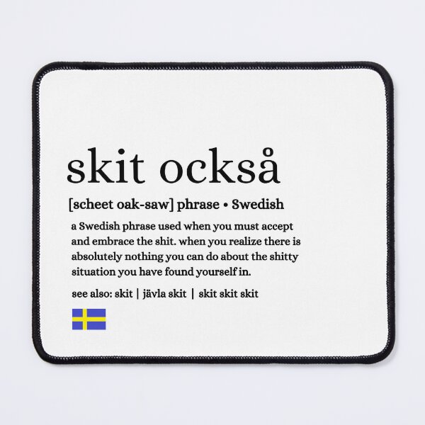 Item preview, Swedish Skit också Definition Sweden designed and sold by ScandiPrint.