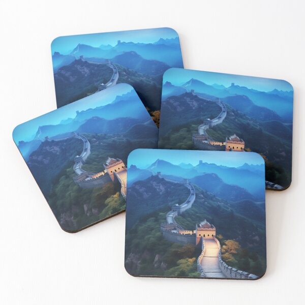 Item preview, Moonlit Majesty of the Great Wall of China designed and sold by Anuchartl.