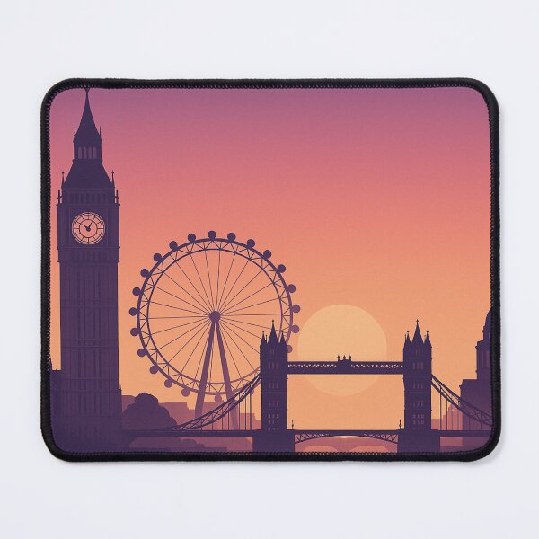 Item preview, London skyline, historical architecture designed and sold by Mauswohn.
