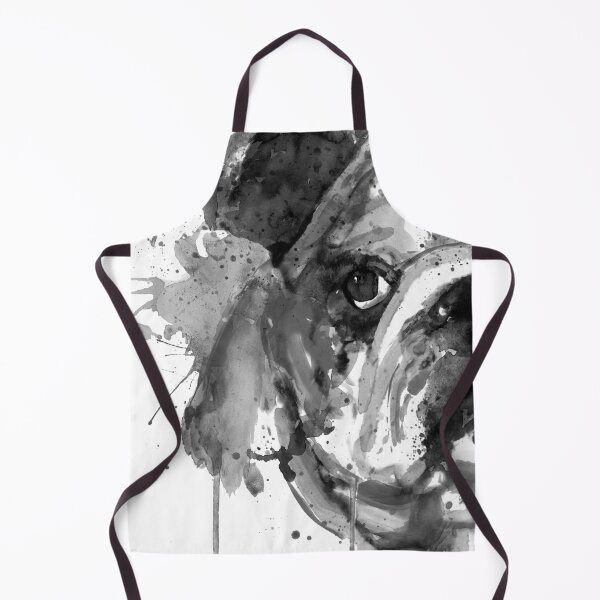 Item preview, Abstract Bulldog Watercolor designed and sold by caracatita75.