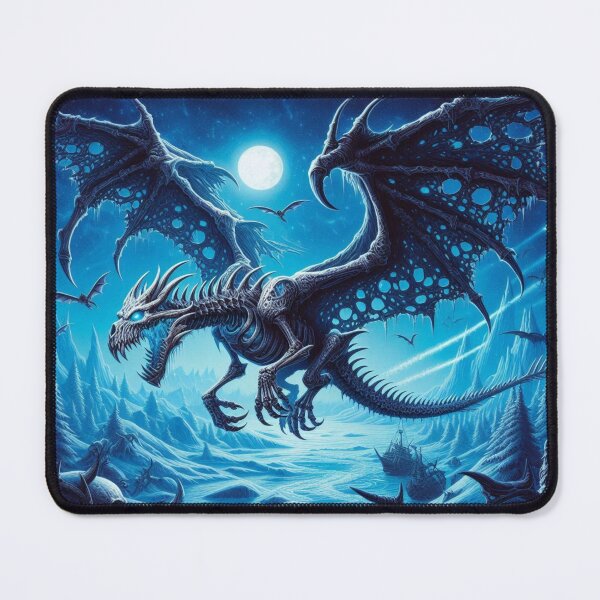 Item preview, Skeletal Frost Drake designed and sold by MidnightArk.